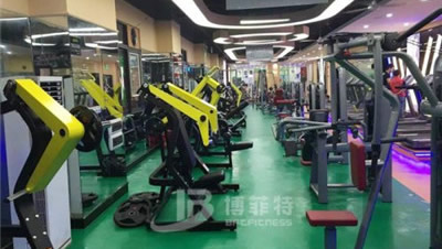 BFT fitness equipment Customer's gym case from Foshan
