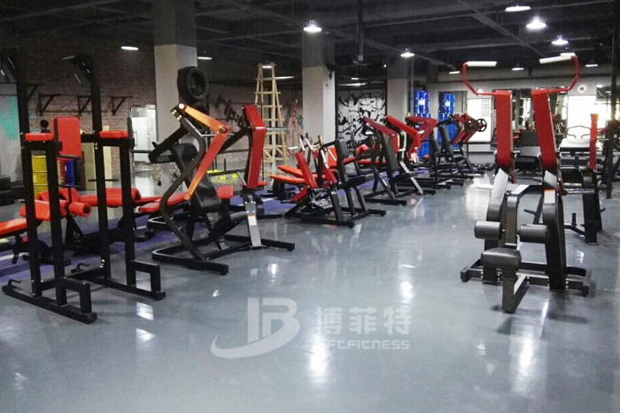 BFT Fitness equipment customer's gym case from Jiangxi