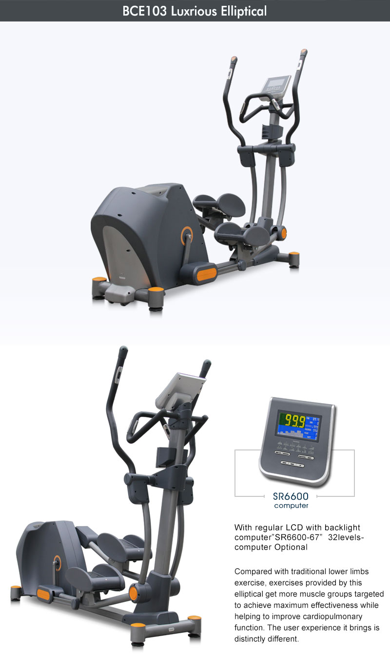 Elliptical Gym Exercise Equipment
