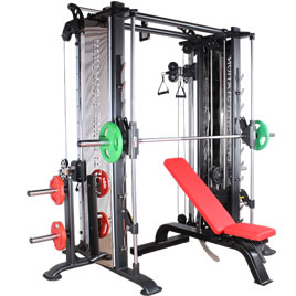 BFT3081 Commercial gym equipment cable crossover multi function smith machine gym