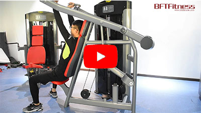 BFT Fitness Shoulder Press Machine Exercise Video